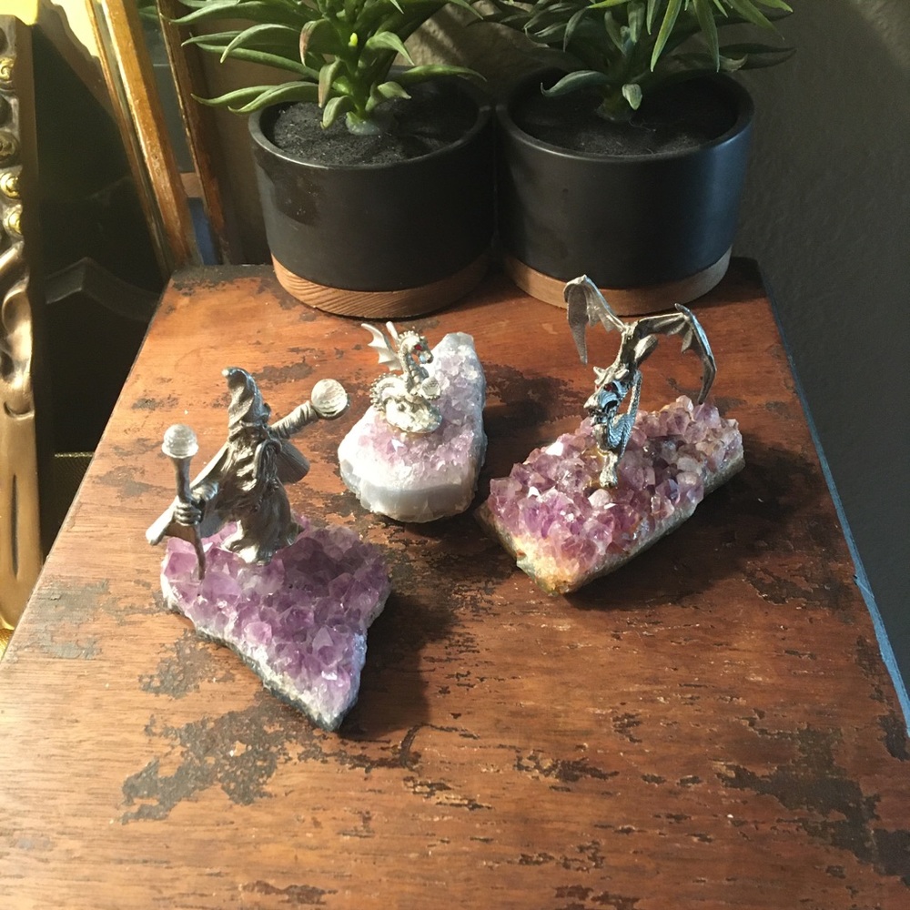 Pewter figures